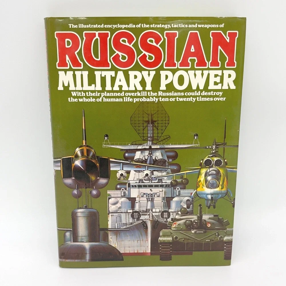 Vintage Russian Military Power Bonanza Books 1982 Hardcover Illustrated History